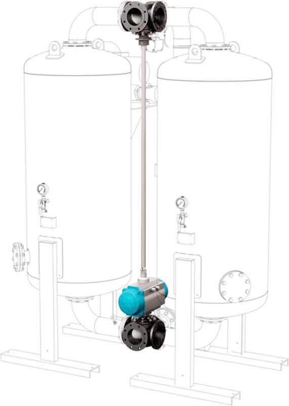 UK-Anlage-02 AZ-Umschaltkombination an einer Trocknungsanlage